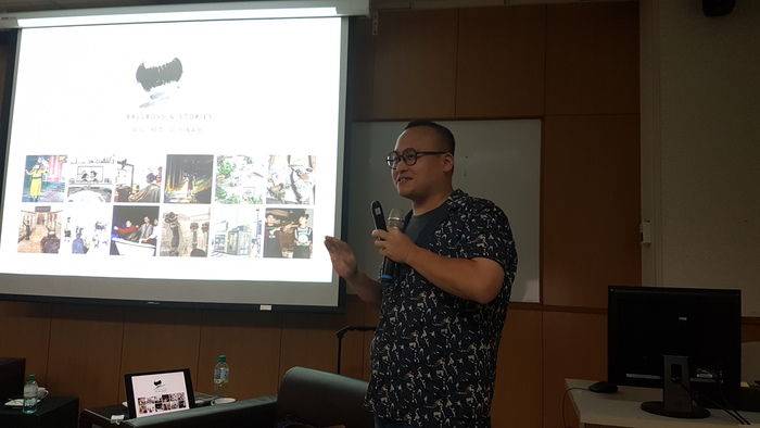 Ballboss回到母校中山大學  分享跨界職涯經驗（中山大學劇藝系  提供）圖片