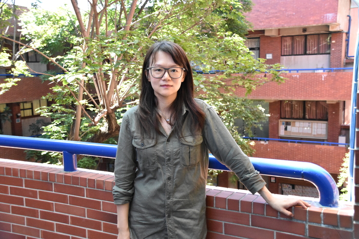 打扮簡潔散發自信　資深主編人生甘苦談（學生記者鄧宇佑攝）圖片