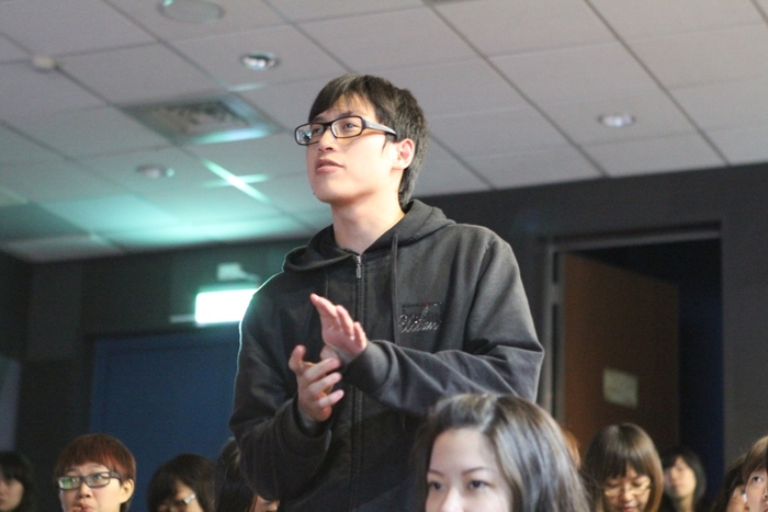 劇藝系學生發問  大師資歷如數家珍圖片