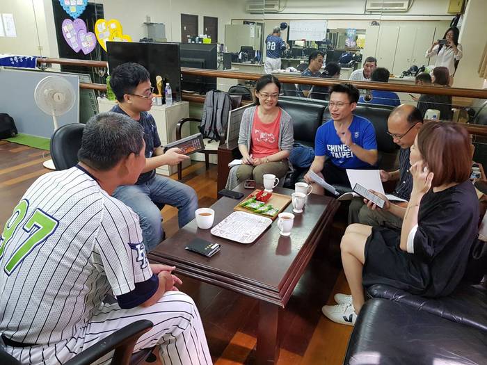 張儒民工作時的身影（張儒民 提供）圖片