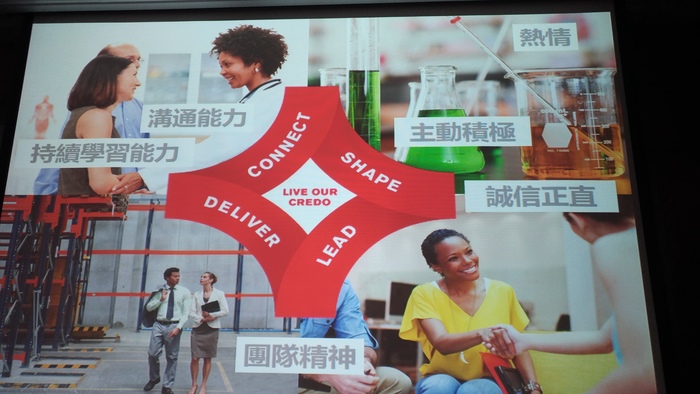 嬌生企業文化　重視員工四個能力面向（劉貞麟　攝）圖片