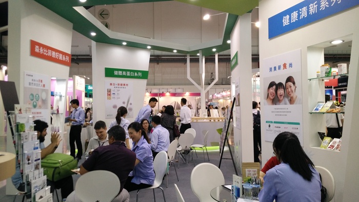 台灣生技展覽現場（Zoe　提供）圖片