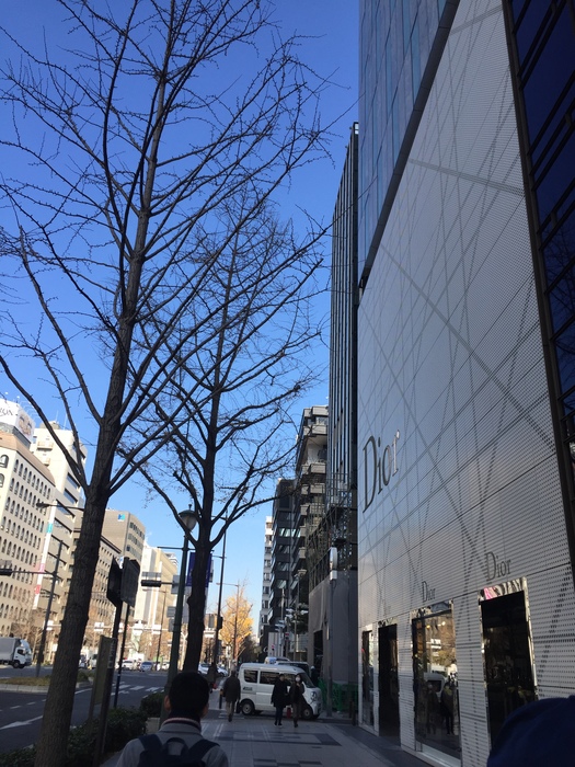 Dior心齋橋路面店　為大阪旅客最愛的精品店之一（鍾佳伶　提供）圖片