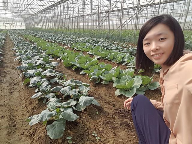 王怡婷訪視農場（王怡婷　提供）圖片