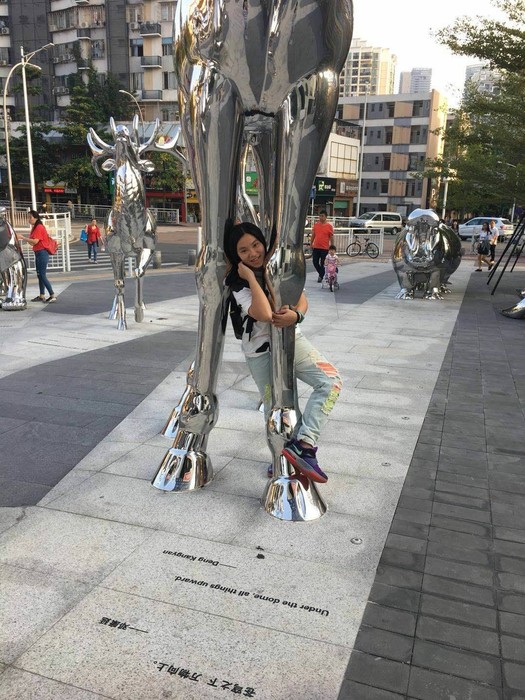 林怡貞進行休閒活動(林怡貞提供)圖片
