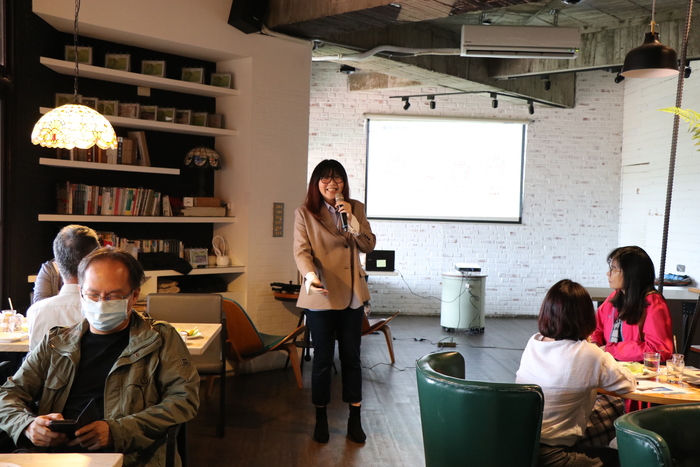 吳珮蒨建議,可以從觀察四周開始,自生活裡找到編劇靈感 (盧采渝 攝)