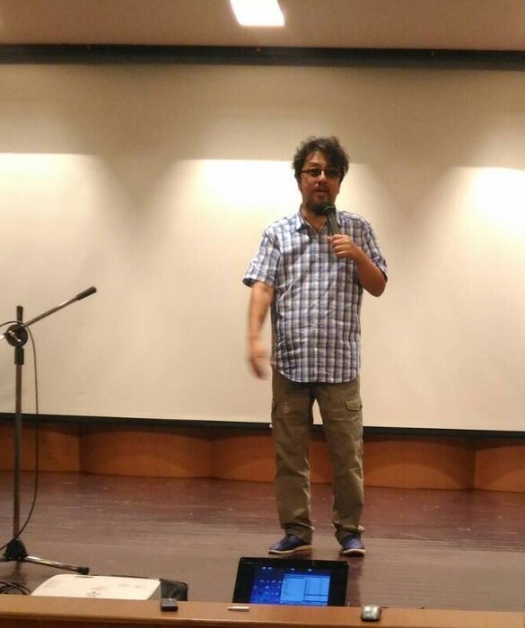 配樂鬼才范宗沛受邀於國立中山大學演講。（圖／國立中山大學音樂系提供）圖片