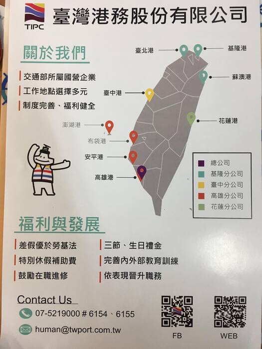 港務公司宣傳與介紹（吳淑貞  攝）圖片