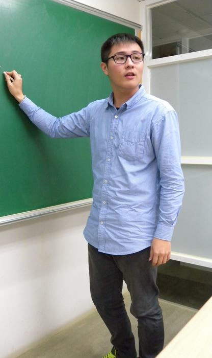 金浩在擔任補習班老師，從大學打工起就培養了許多經驗（金浩  提供）圖片