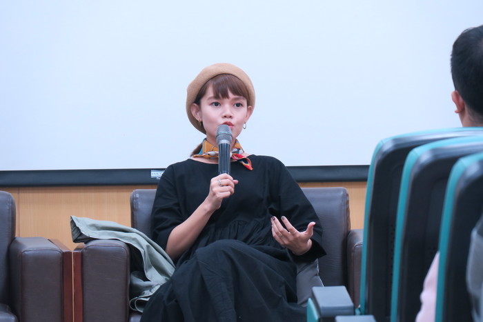 李劭婕講述自身演員工作經驗（朱子甫 攝）圖片