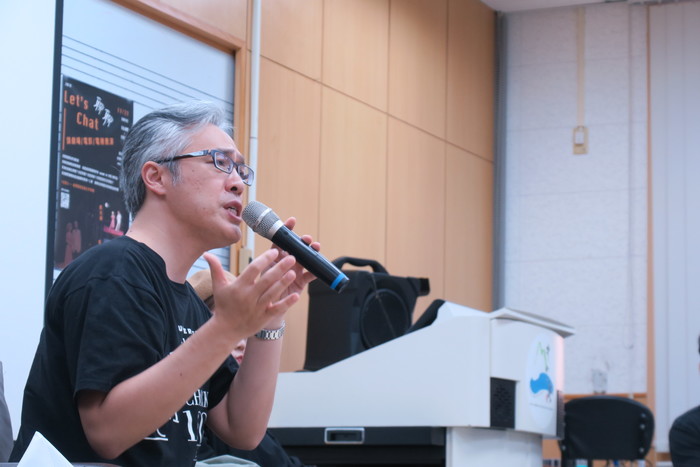 樊光耀介紹當代劇場發展（朱子甫 攝）圖片