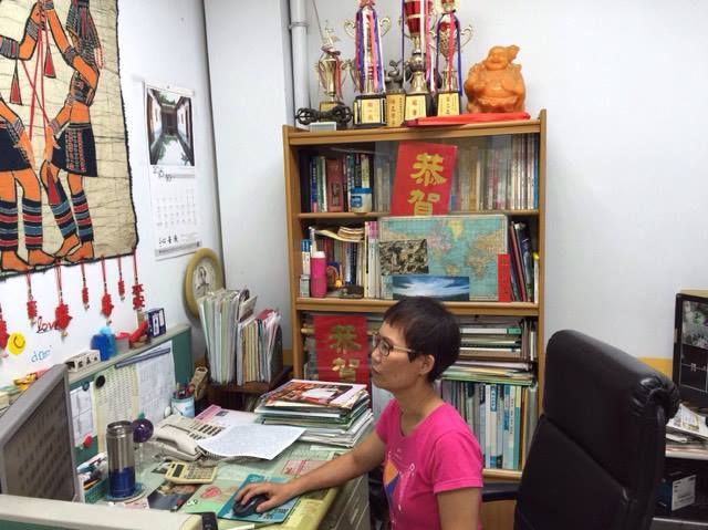 身為經營者　不只教學李美利也包辦部分行政事務（李美利提供）圖片