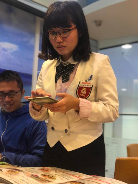樂雅樂襄理林鈺欣　餐廳外場工作一把抓（林鈺欣　提供）圖片