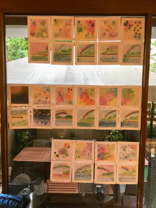林佳鈴工作室展示學員作品（基因好女孩臉書粉絲專頁  提供）圖片