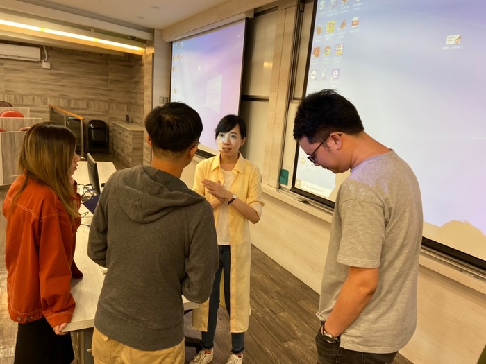 林佳怡至中山大學演講　中山同學發問踴躍（中山大學傳管所　提供）圖片