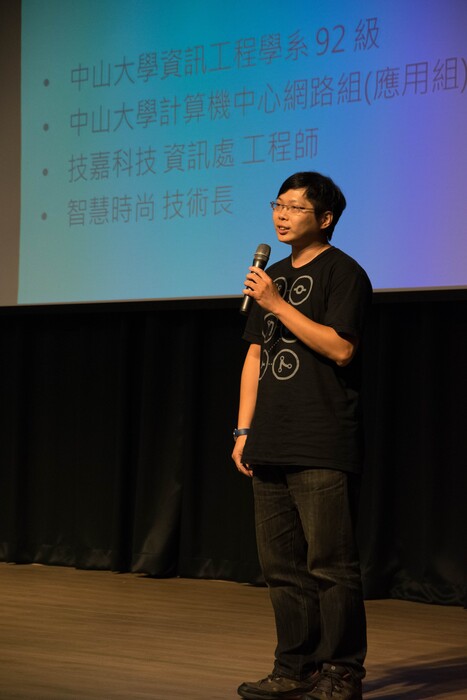 系友會監事阮名晨　分享職場校園大不同（中山大學資工系提供）圖片