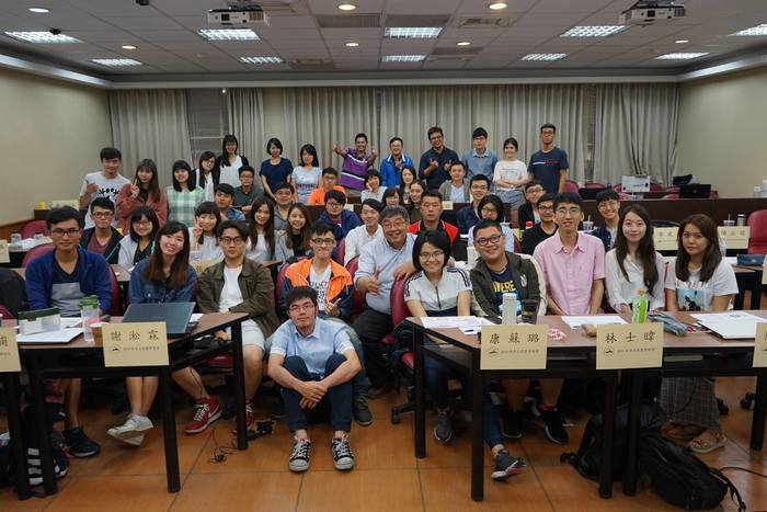 張紹堯至中山大學分享經驗（中山大學企管系  提供）圖片