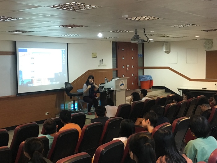 城市浪人創辦人張希慈  赴中山大學分享社會企業創業歷程（中山大學企管系學會  提供）圖片