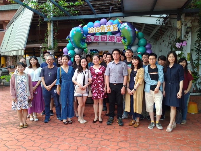 中山大學外文系系友回娘家活動現場（中山大學外文系　提供）圖片
