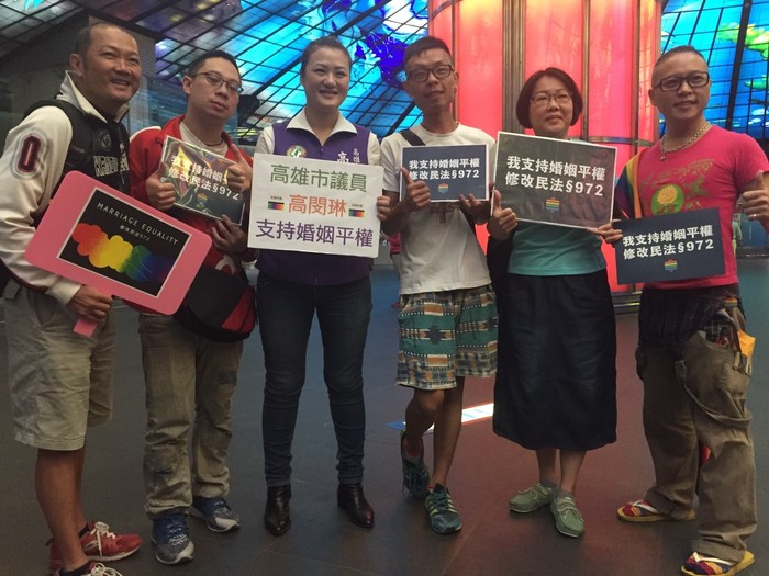 從婦女到同志　關心性別議題是楊秀彥的一貫作風（楊秀彥提供）圖片