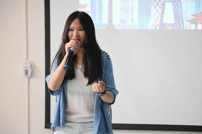 林怡貞為企業員工培訓 為企業量身打造訓練(林怡貞提供)圖片
