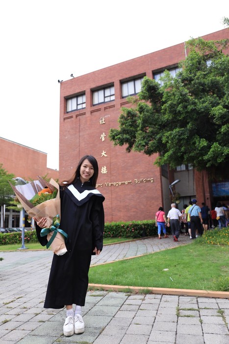 李念芸今年剛畢業於中山大學政治經濟系（李念芸　提供）圖片