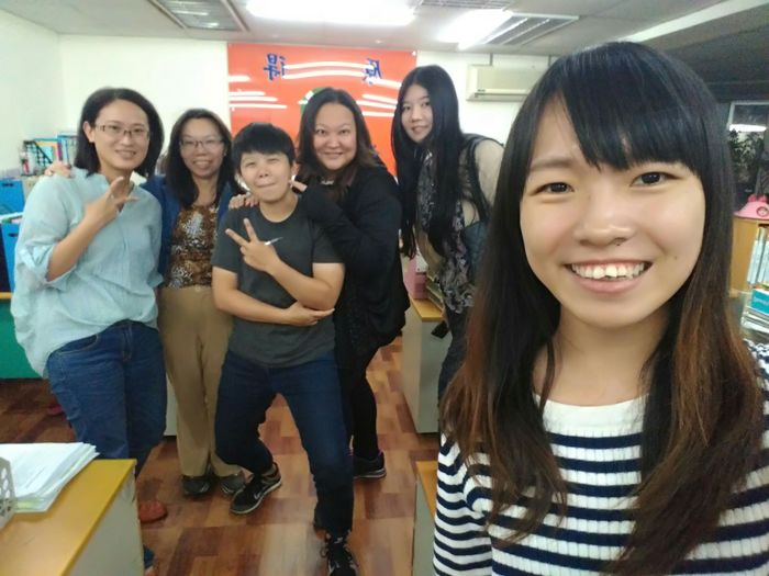 李念芸所待的旅行社規模小　同事不多（李念芸　提供）圖片