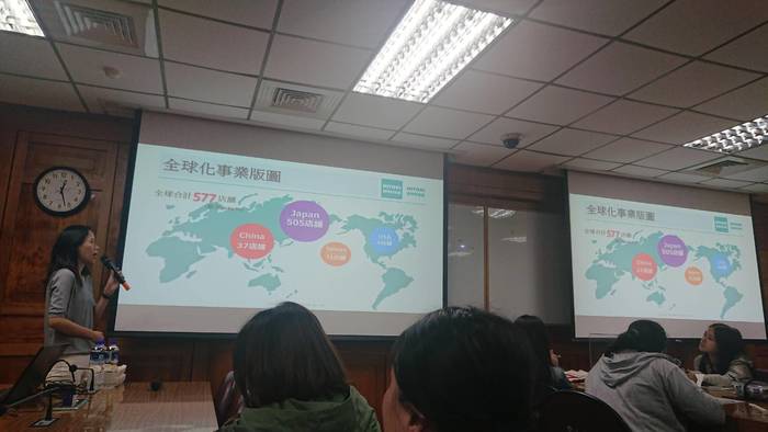 宜得利店鋪在全球的分布狀況（諶彥汝　攝）圖片