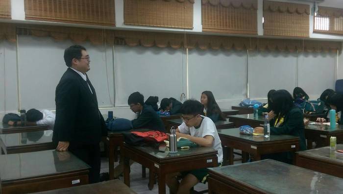 吳國偉授課情形（吳國偉　提供）圖片