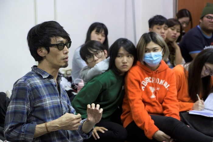 徐華謙教表演的初衷，是希望能教年輕學子更多演技。（陳又瑄／攝）圖片