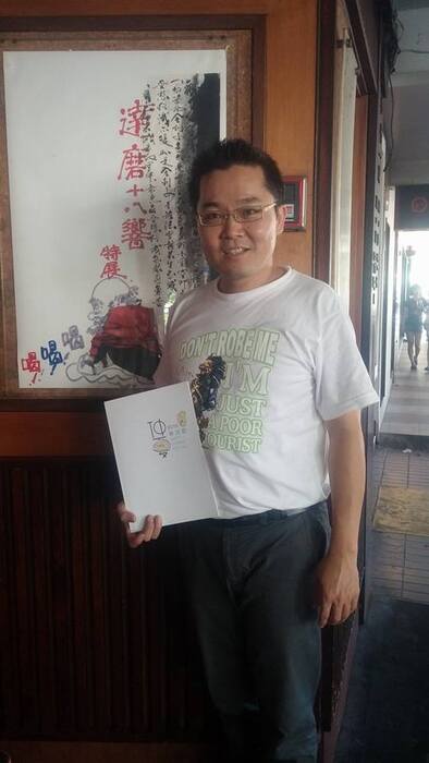 政治人物宣傳活動　Jimmy背後默默付出（學生記者陳靜瑩攝）圖片