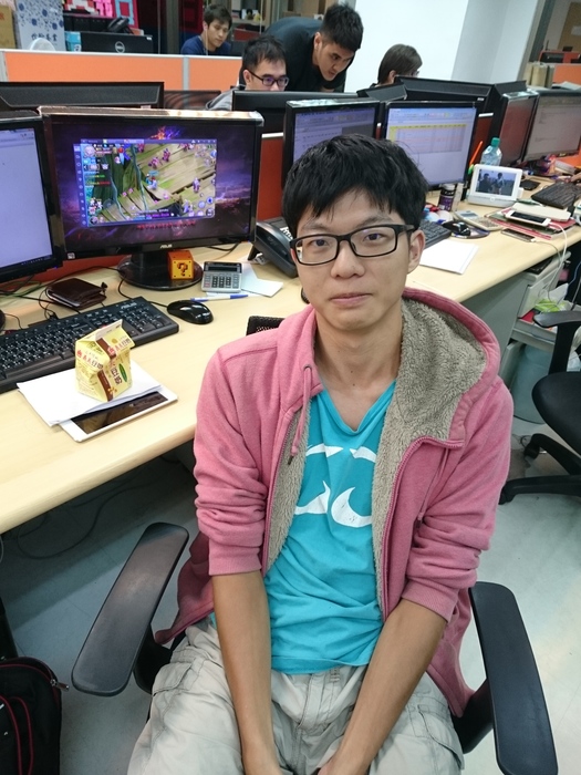 讓打電動成為工作　蔡牧霖打進遊戲公司（蔡牧霖提供）圖片