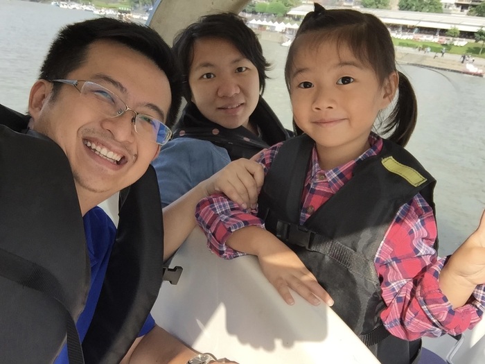 工作之餘，曾鈐輿也很重視家庭關係的經營。（圖／曾鈐輿提供）圖片