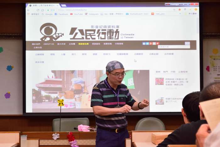 周威同回母校 至政治所所友回娘家分享（中山大學政治所 提供）圖片